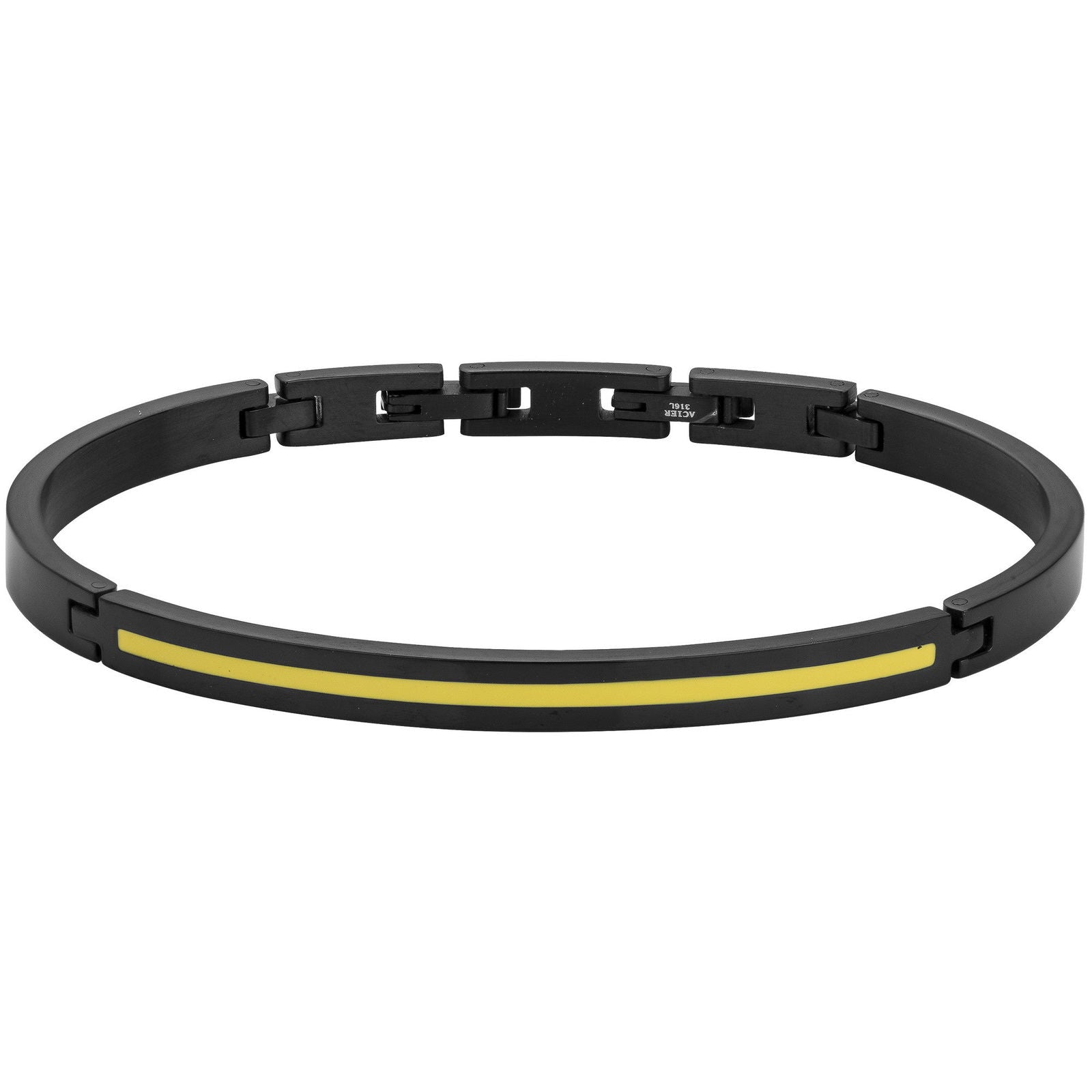 BRAC. ACIER IPN LAQUE JAUNE 55*65MM