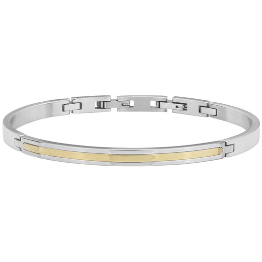 BRAC. ACIER PVD JAUNE 17.5+1.5CM