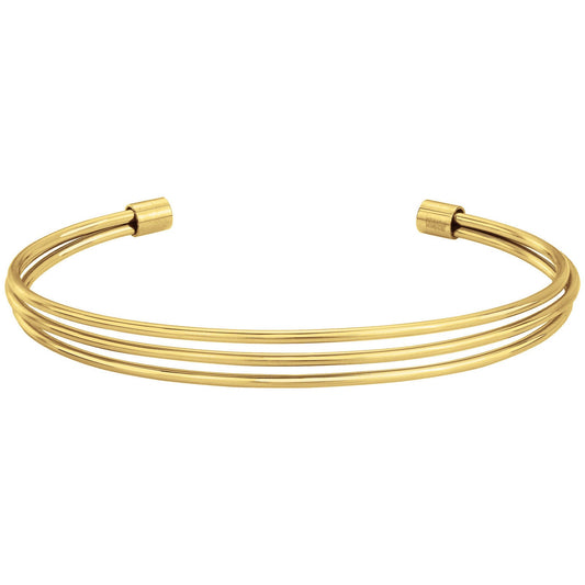 BRAC. ACIER PVD JAUNE 50*60*30
