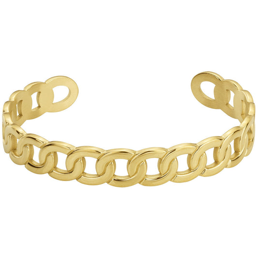 BRAC. ACIER PVD JAUNE 50*60*31