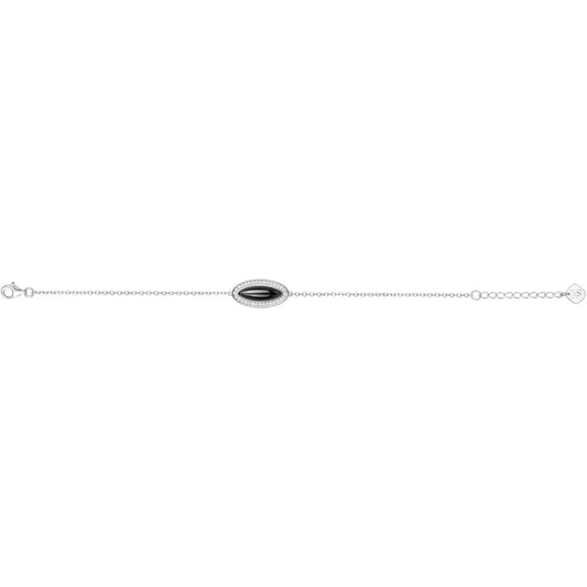 BRAC. ARGT. CERAM. NOIR 32 OZ-16+3CM