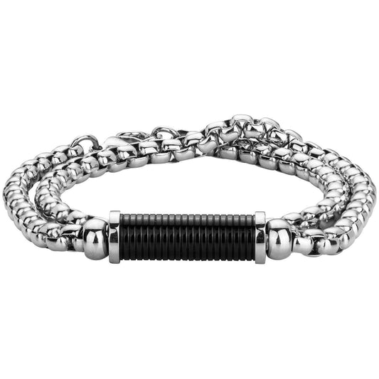BRAC. DOUBLE TOUR ACIER ET IPN-39+2CM -39+2CM