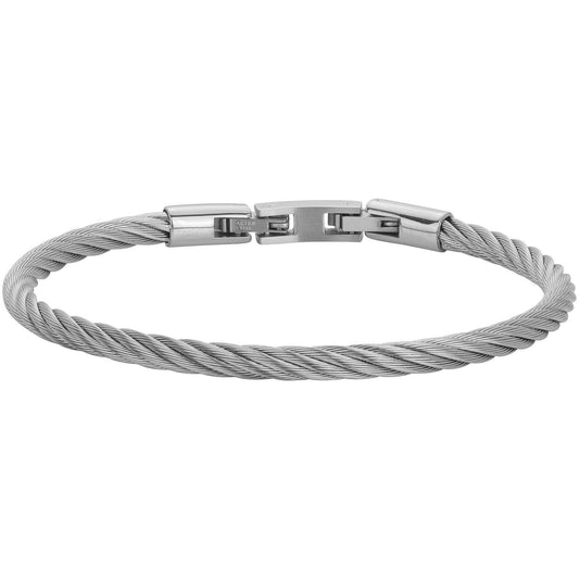 BRAC.ACIER CABLE-DIAM.55x65MM - Bijouterie Cordier