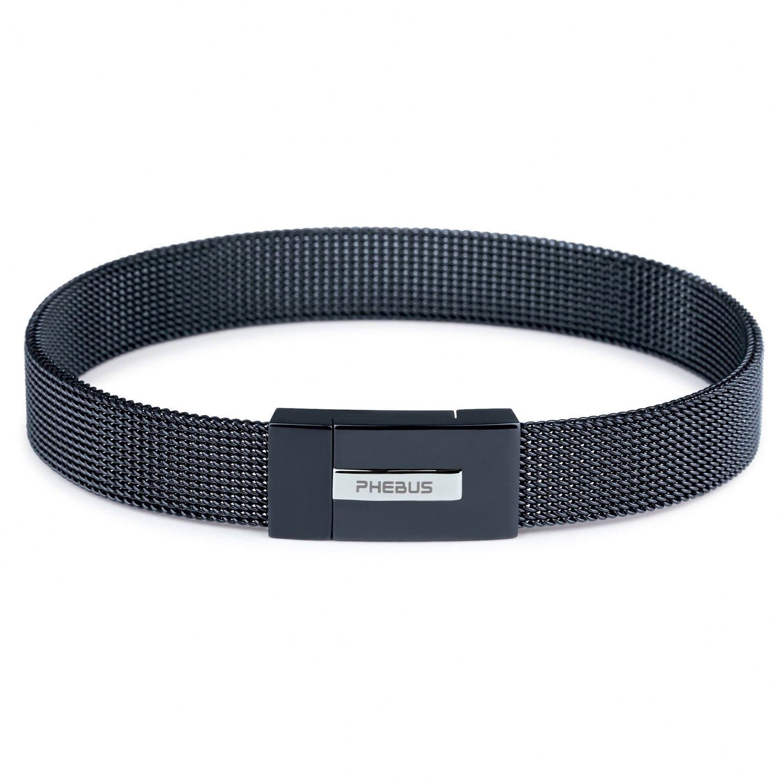 BRAC.AC.MAILLE MILANAISE IPN - FERMOIR AIMANTE 20.5CM - Bijouterie Cordier