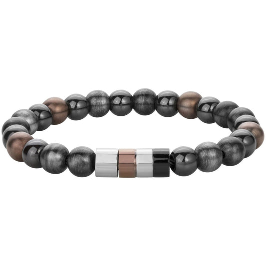 BRACELET ACIER CERAM -DIAM.60 - Bijouterie Cordier