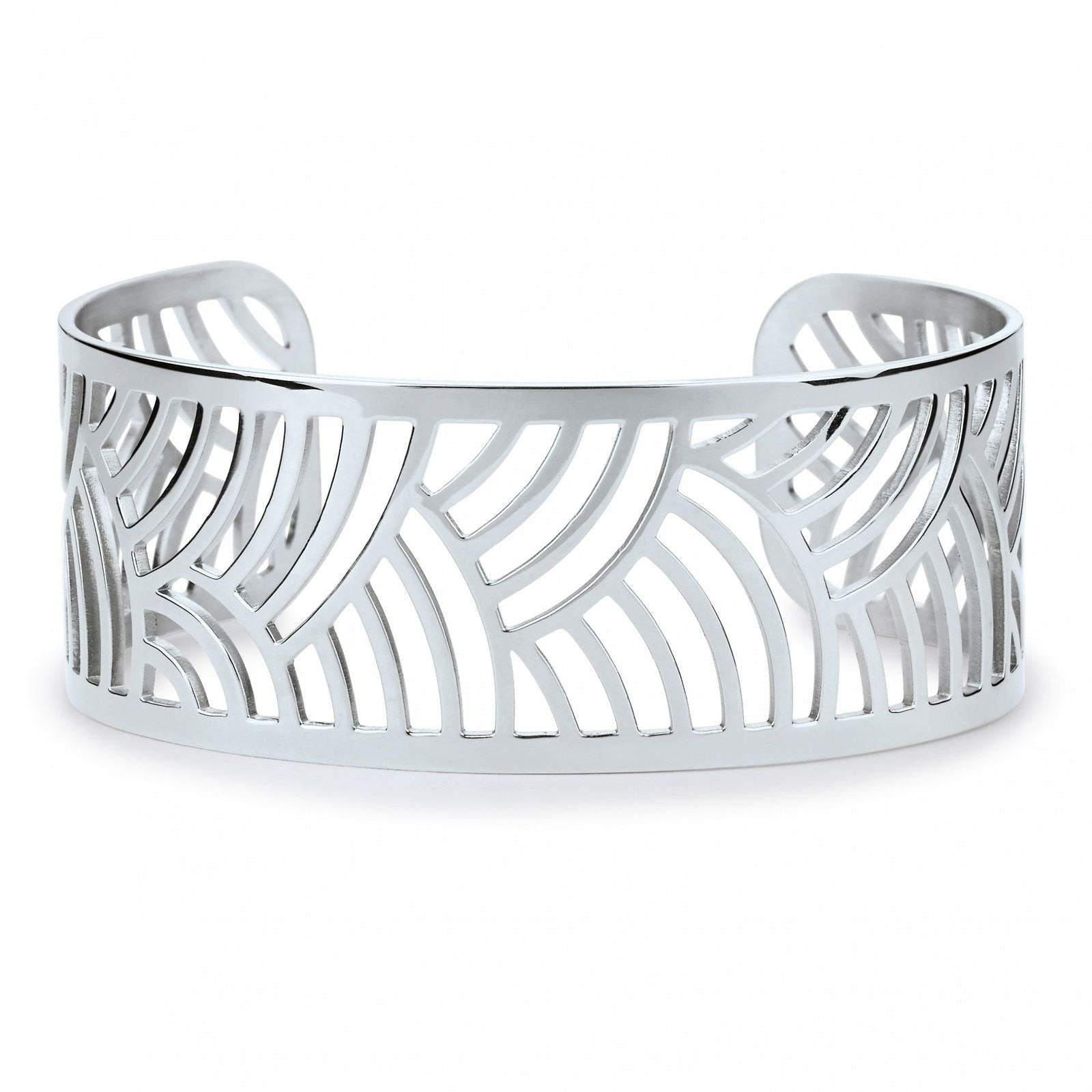 BRAC.JONC AC MOTIF JAPONAIS-DIAM.65 - Bijouterie Cordier