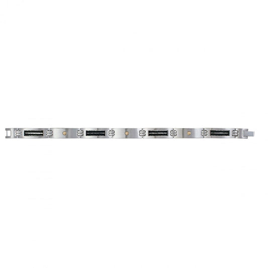 BRAC. AC/CABLE NOIR/OR750/000 3VIS 0.06G 21CM - Bijouterie Cordier