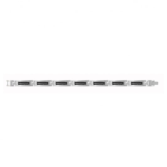 BRAC. AC/CABLE NOIR 21CM - Bijouterie Cordier