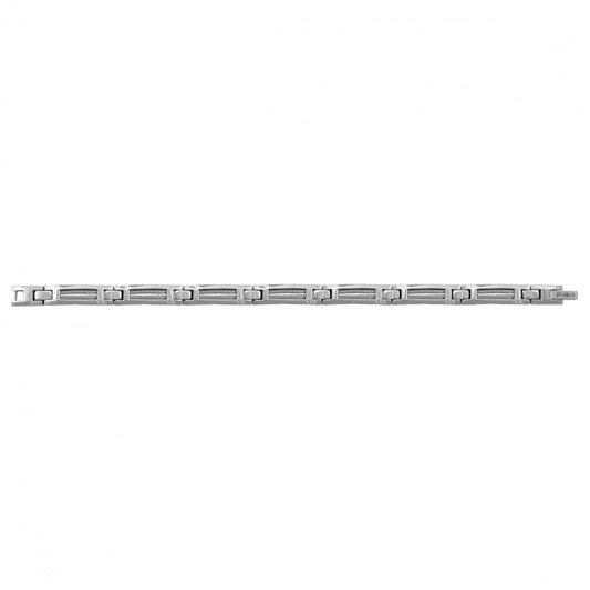 BRAC. ACIER/CABLE 21CM - Bijouterie Cordier