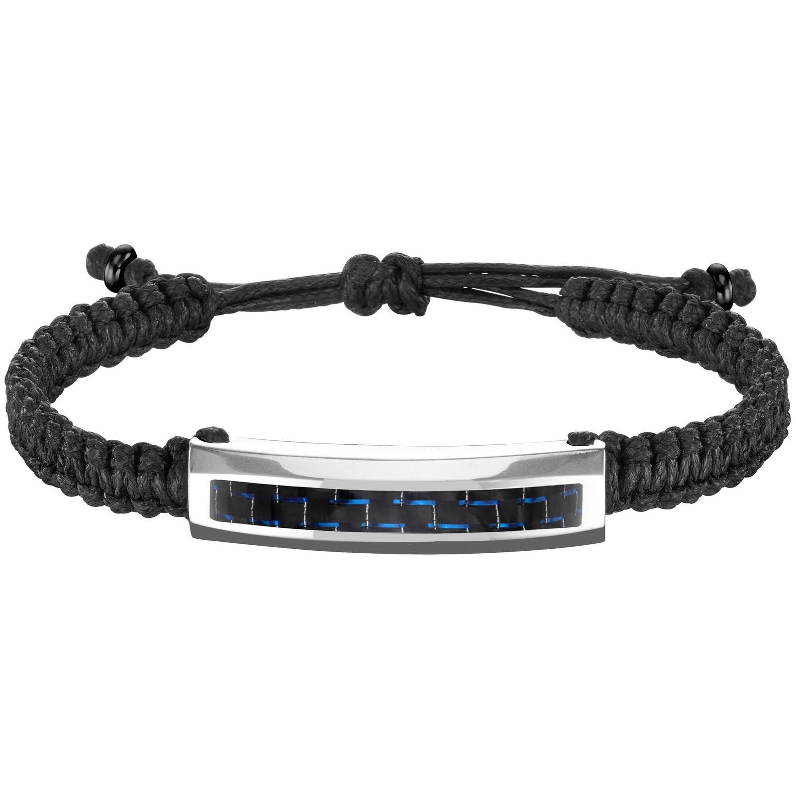 BRAC. ACIER CARBONE BLEU-18-25CM - Bijouterie Cordier