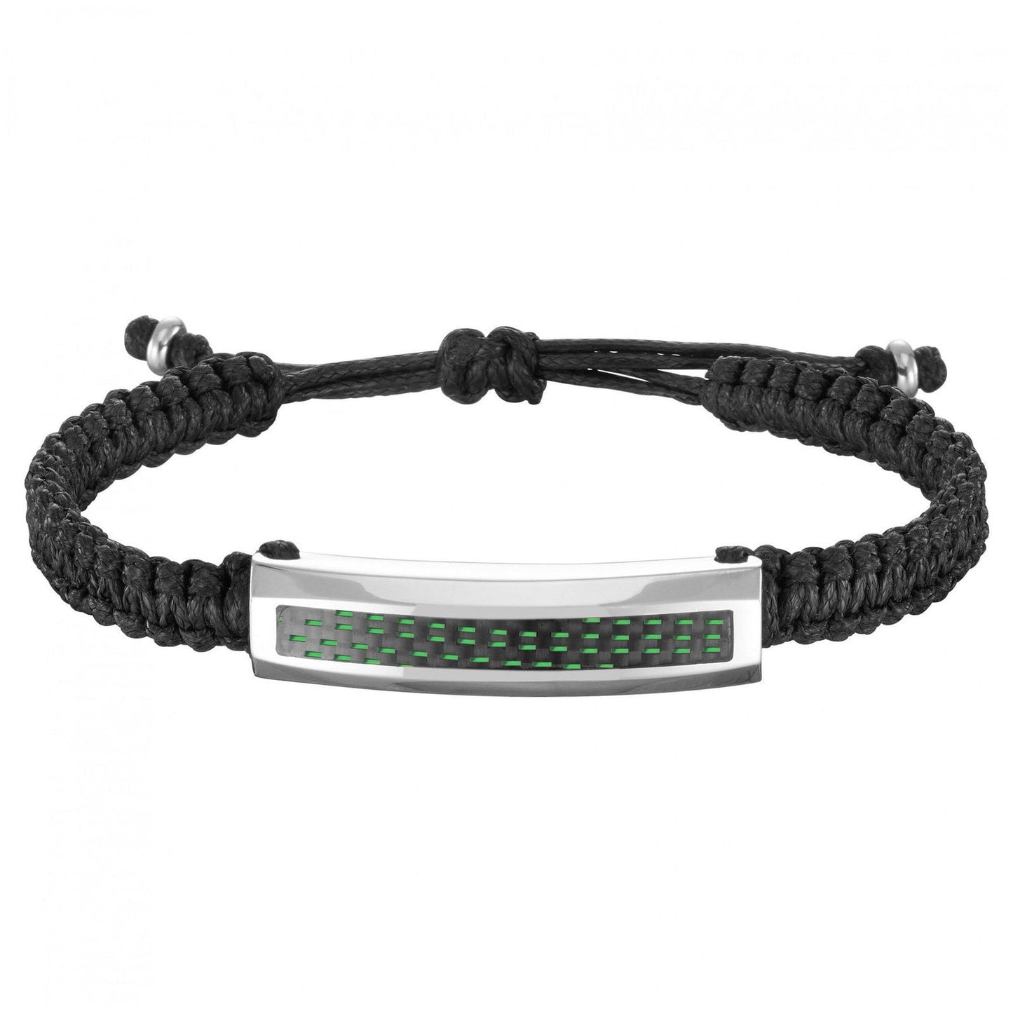 BRAC. ACIER CARB.VERT 18-25CM - Bijouterie Cordier