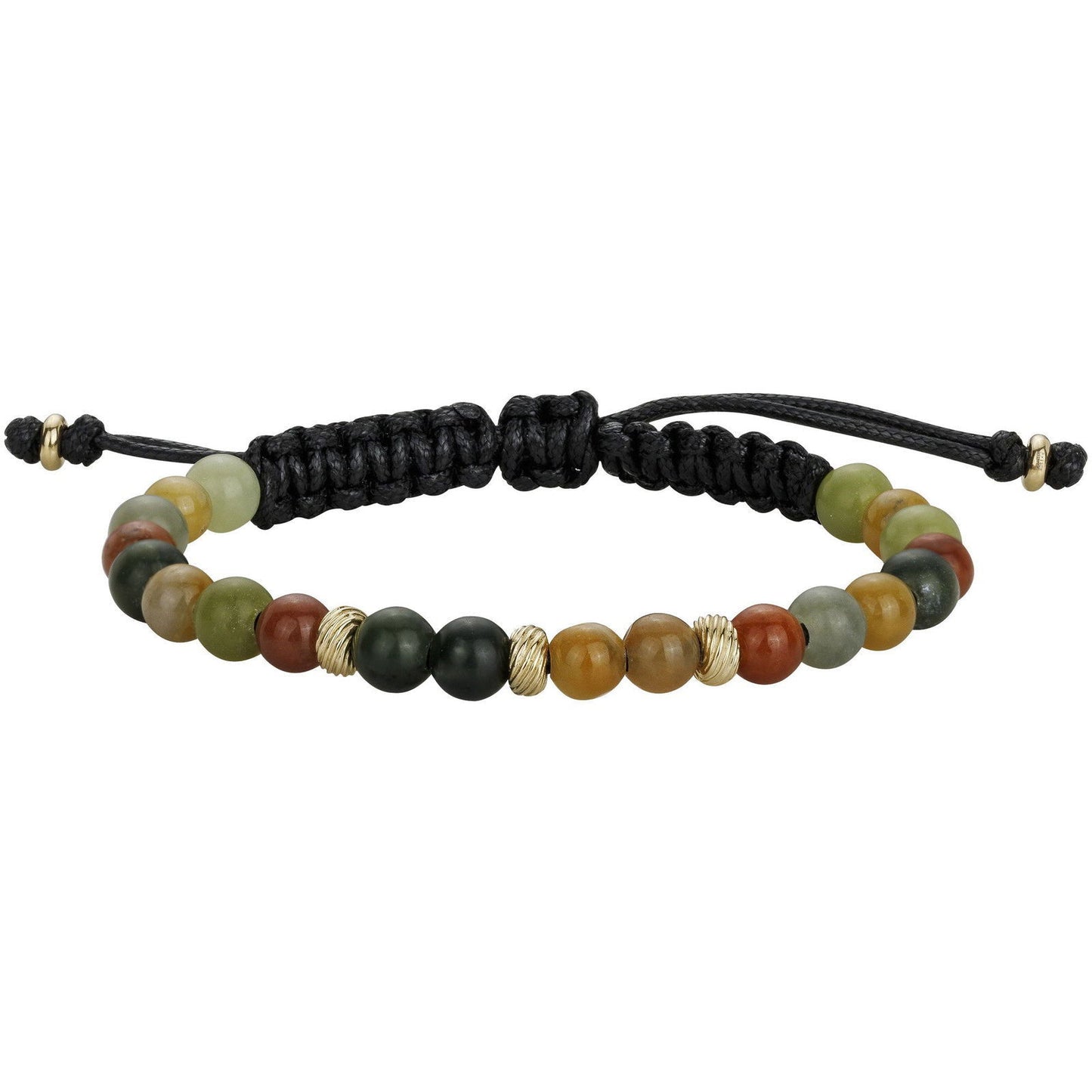 BRAC. ACIER ET IPG AVEC PERLES SYNTHETIQUES-REGL.18-26CM - Bijouterie Cordier