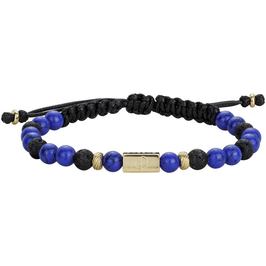 BRAC. ACIER ET IPG AVEC PERLES SYNTHETIQUES-REGL.18-26CM - Bijouterie Cordier