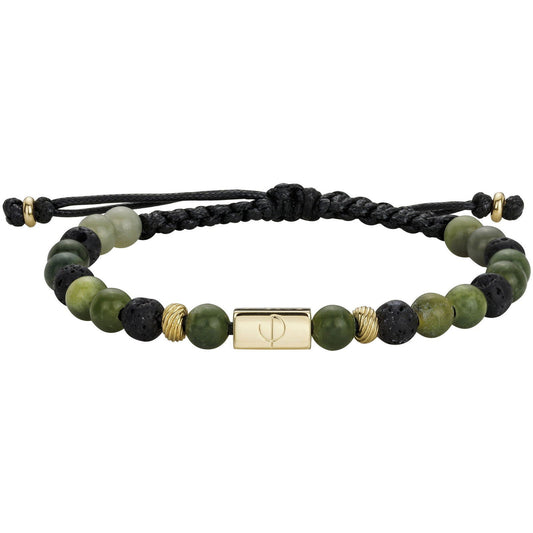 BRAC. ACIER ET IPG AVEC PERLES SYNTHETIQUES-REGL.18-26CM - Bijouterie Cordier