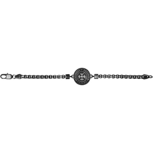 BRAC. ACIER ET IP VINTAGE-21CM - Bijouterie Cordier