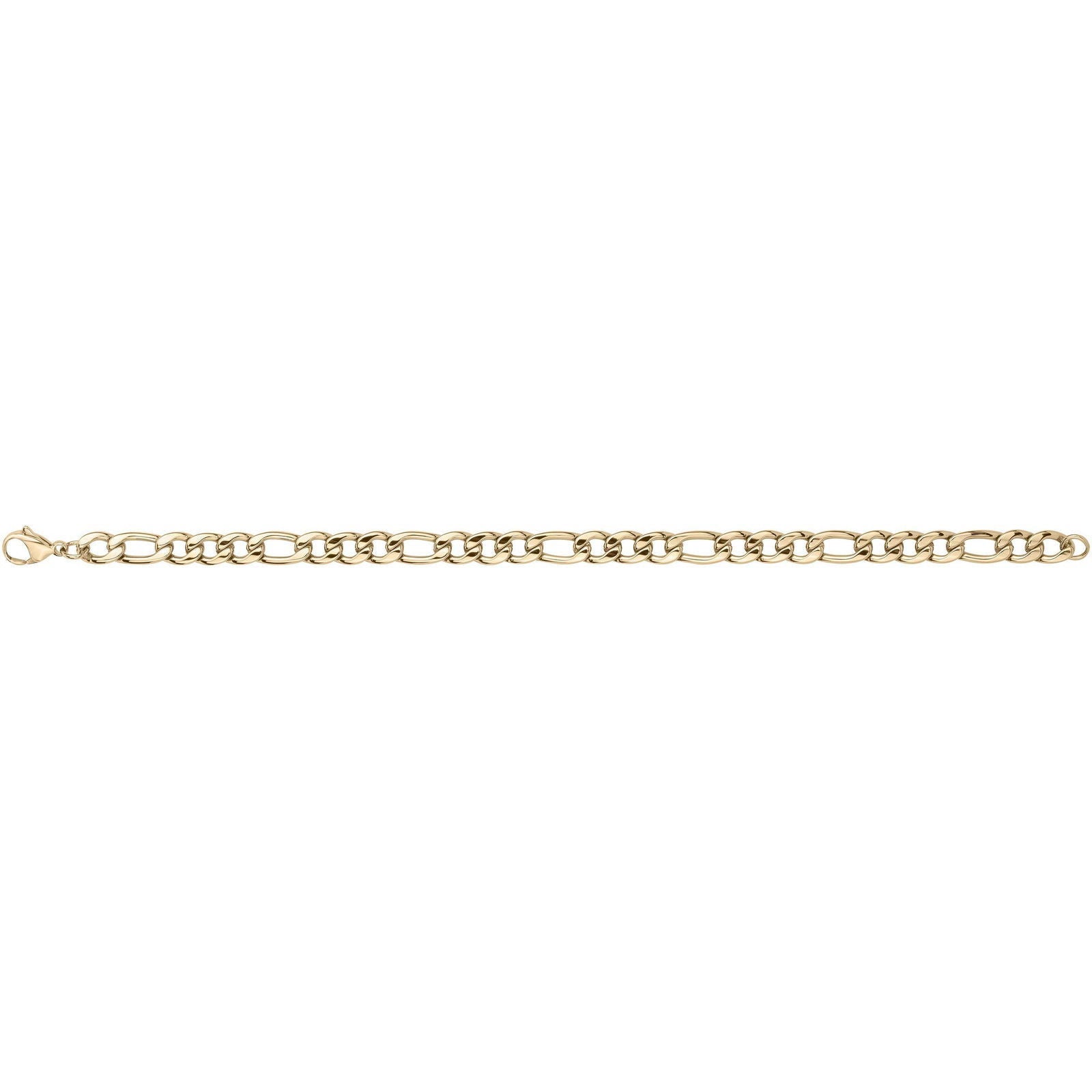 BRAC. ACIER IPG MAILLE GOURMETTE-21CM - Bijouterie Cordier