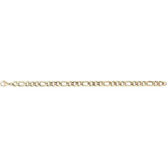 BRAC. ACIER IPG MAILLE GOURMETTE-21CM - Bijouterie Cordier