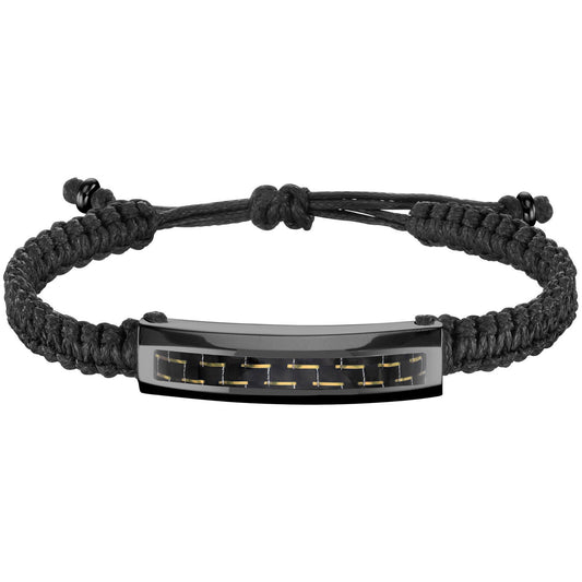 BRAC. ACIER IPN CARB.JAUNE 18-25CM - Bijouterie Cordier