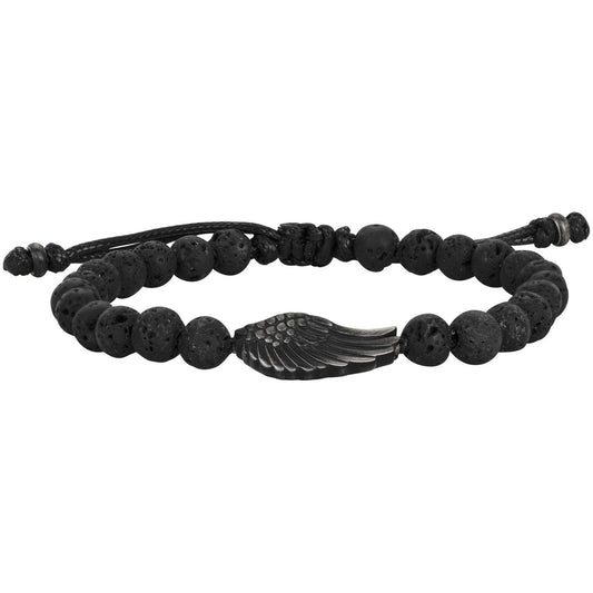 BRAC. ACIER IP VINTAGE ET LAVE-REGL.18-26CM - Bijouterie Cordier