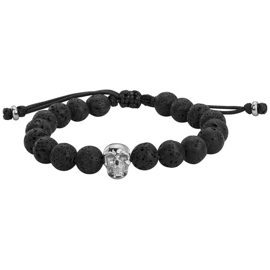 BRAC. ACIER LAVE NOIR 15-28CM - Bijouterie Cordier