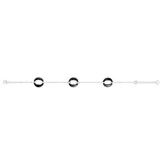 BRAC ARGT 3 OMEGA CERAM NOIRE ET OZ 16+3CM