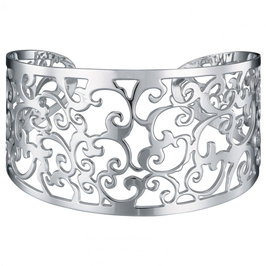 BRAC. MANCH.AC.ARABESQ.AJOUREES DIAM. 65 MM - Bijouterie Cordier