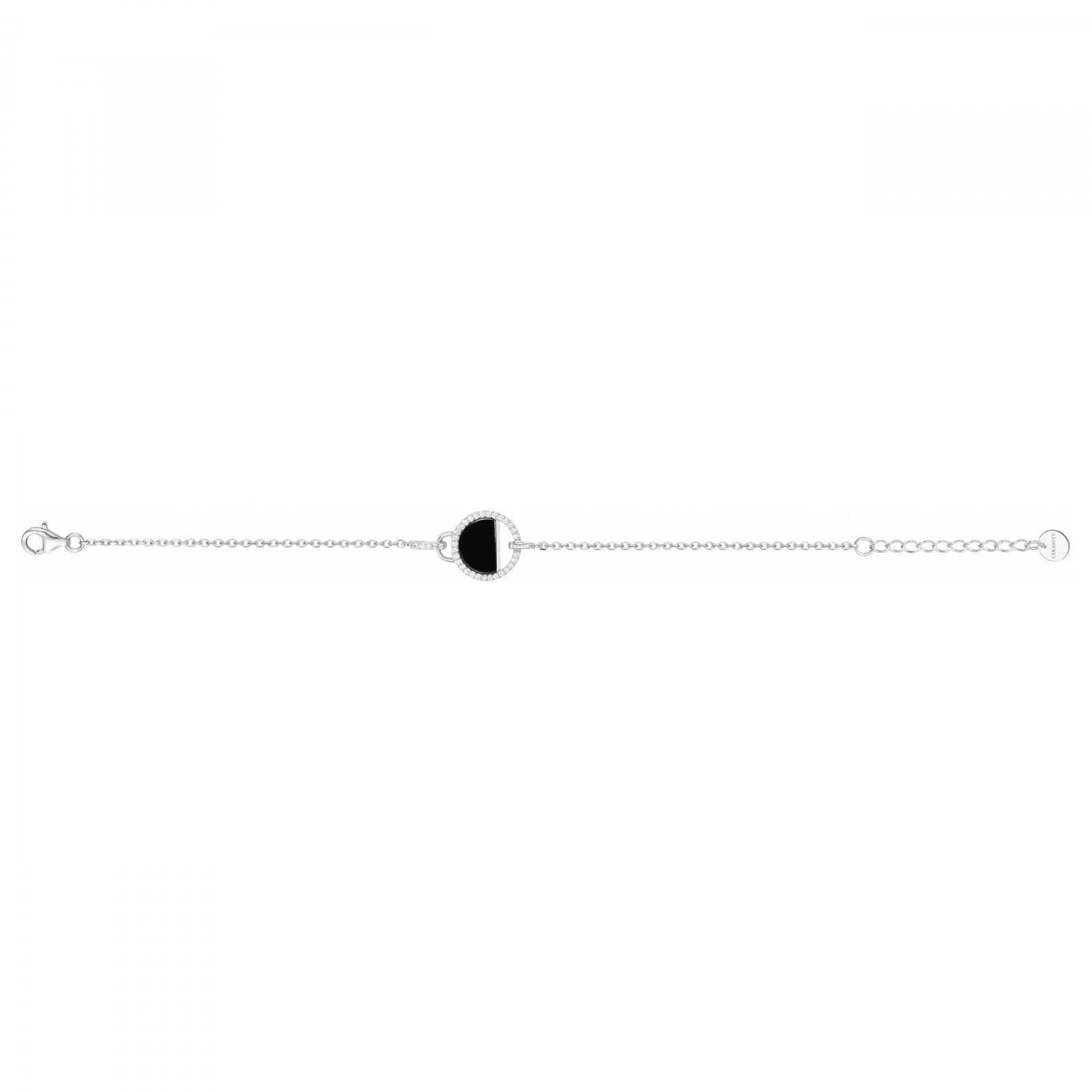 BRA. ARG. CERAM. NOIR. CERAM. 0 OZ BLANCHE - Bijouterie Cordier