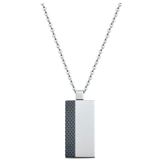 CH.AC.PEND.RECT. ET RAIL IPN MOTIF LOSANGE 50+5CM