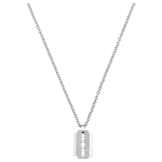 CHAINE. PEND LAME ACIER (=55/0019 PEND SEUL) 50+5CM