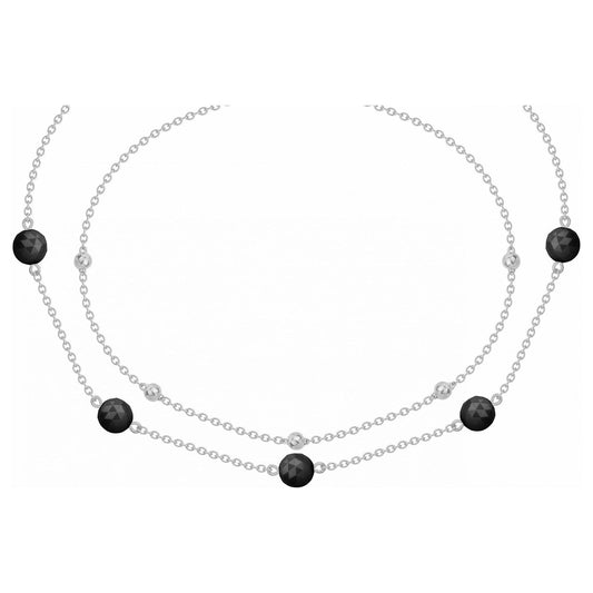 COLL. ACIER CERAM. NOIR-42+3CM