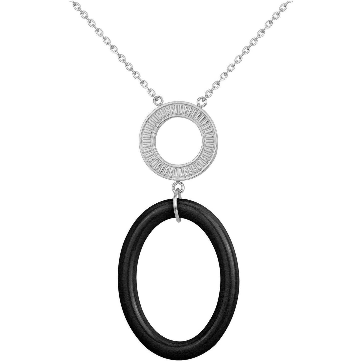 COLL. ACIER E CERAM. NOIR 65+10CM