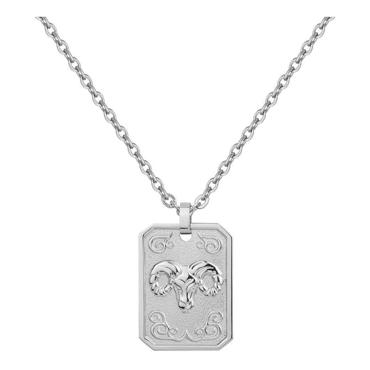 COLL. ACIER MEDAILLE BELIER-50+10CM