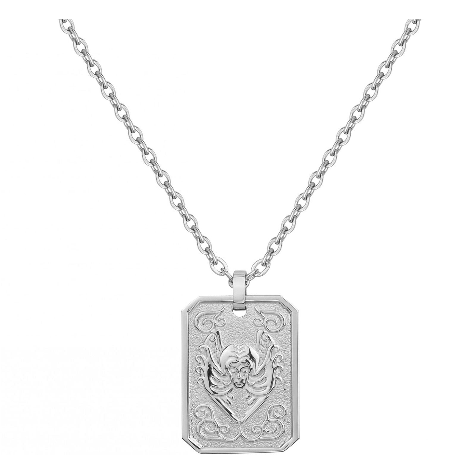 COLL. ACIER MEDAILLE VIERGE-50+10CM