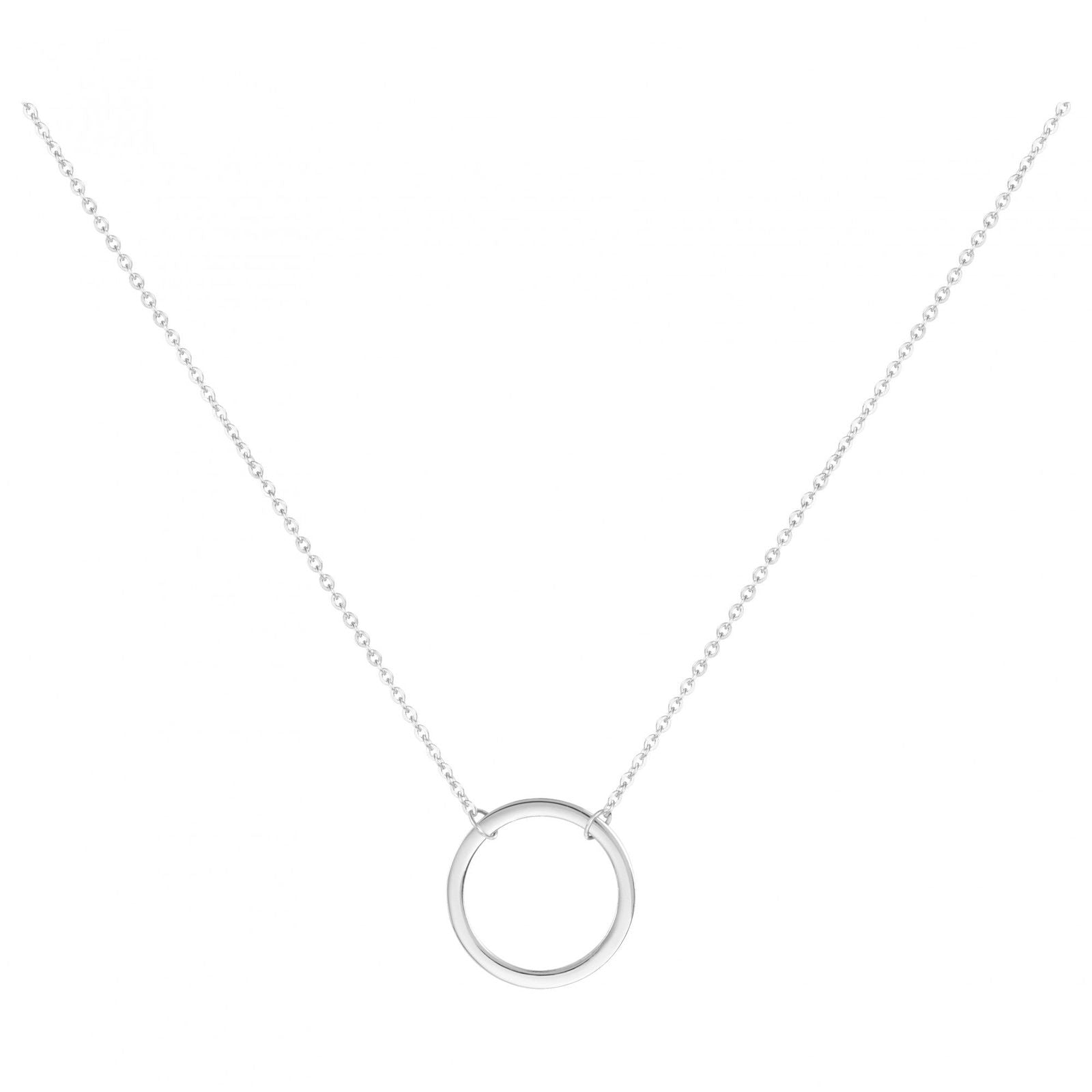 COLL. ACIER MOTIF CERCLE 40+5CM