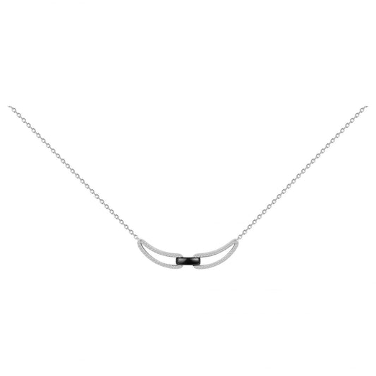COLLIER ARGENT 68 OXYDES DE ZIRCONIUM - Bijouterie Cordier