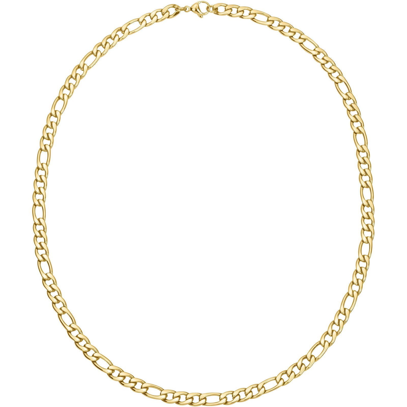 COLL. ACIER IPG MAILLE GOURMETTE-55CM - Bijouterie Cordier