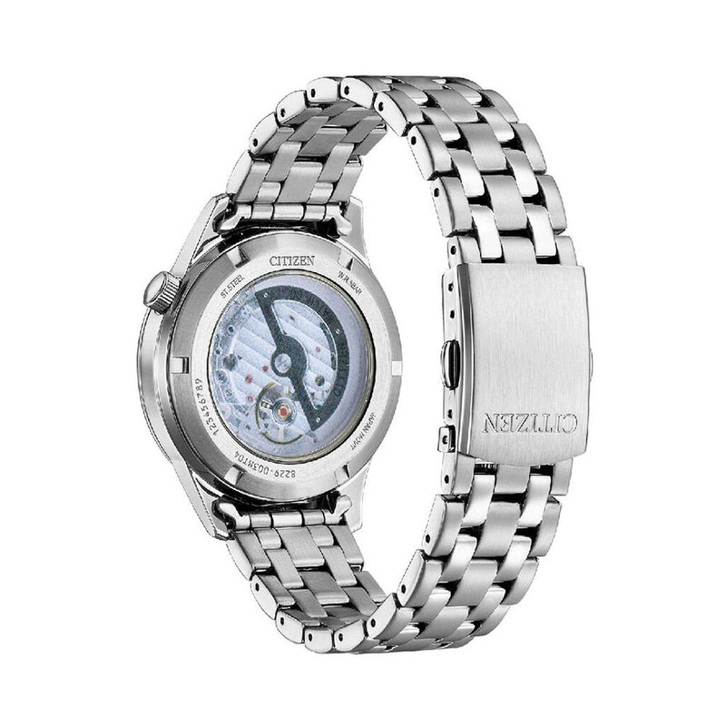 Montre Citizen Automatique Cœur Ouvert Cadran Blanc