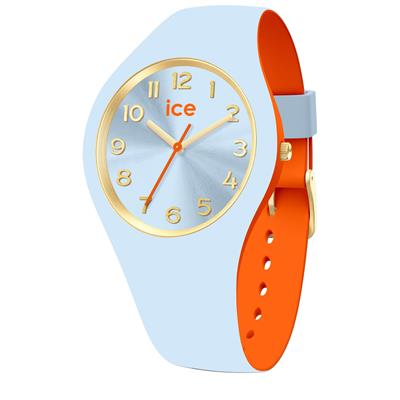 ICE Duo Chic - Light Blue Orange - S34 - 3H - Item No. 023278 - Bijouterie Cordier