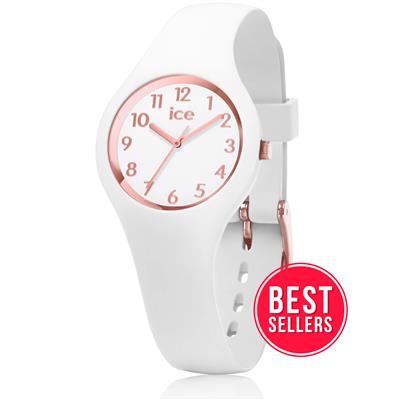 ICE Glam - White Rose-Gold - Numbers - Extra Small - 3H - Item No. 015343 - Bijouterie Cordier