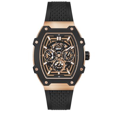 ICE Holiday - Black Rose-Gold Skel - Steel - Medium - MT - 024370 - Bijouterie Cordier
