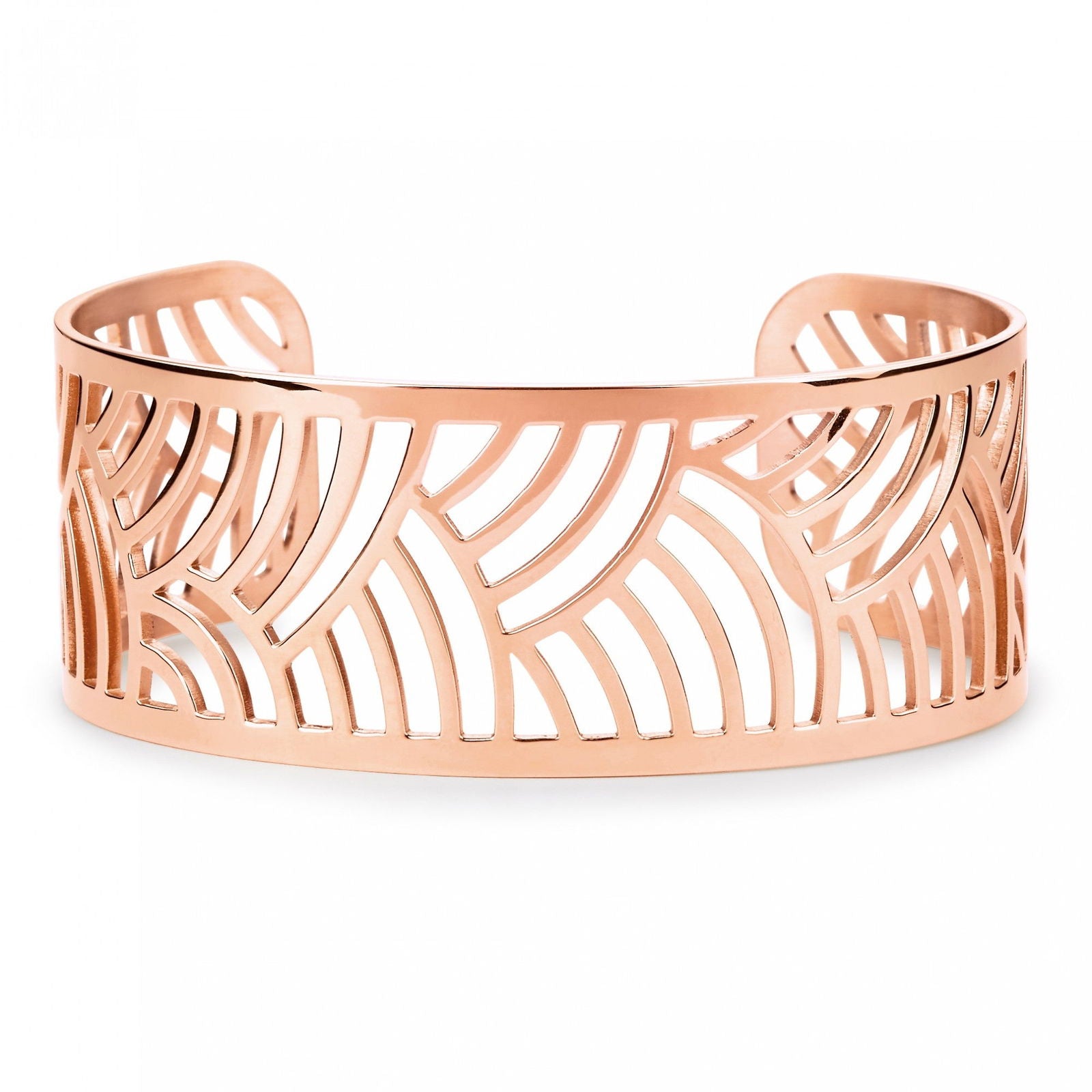 JONC AC. IP ROSE MOTIF JAPONAIS-DIAM 65 - Bijouterie Cordier