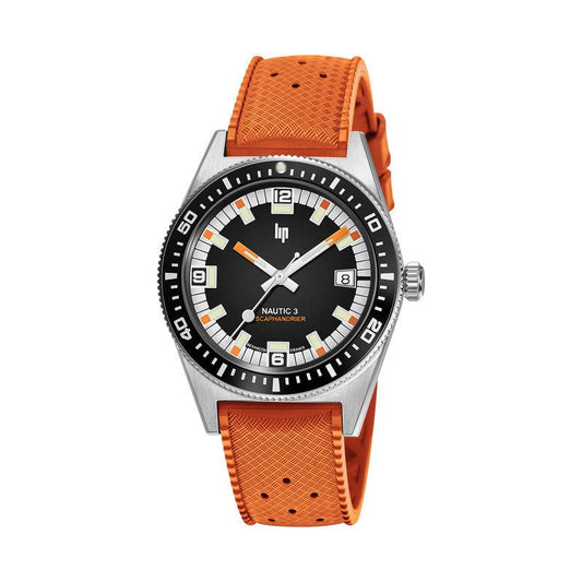 LIP Nautic 3 Automatique Scaphandrier 39 mm - Bijouterie Cordier