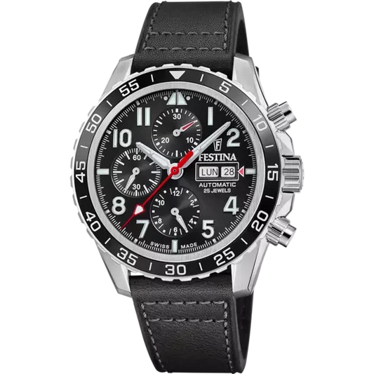 Montre Festina Swiss Made F20056/3 pour Homme - Bijouterie Cordier