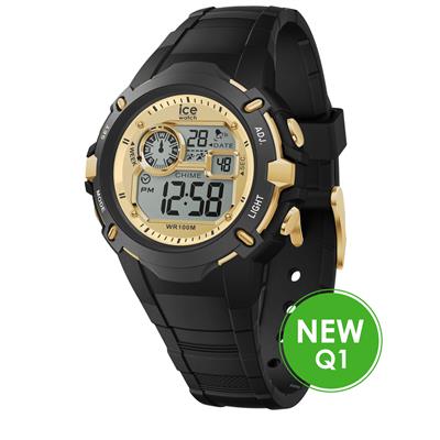 Montre ICE Digit Explorer - Black Gold Small - Bijouterie Cordier