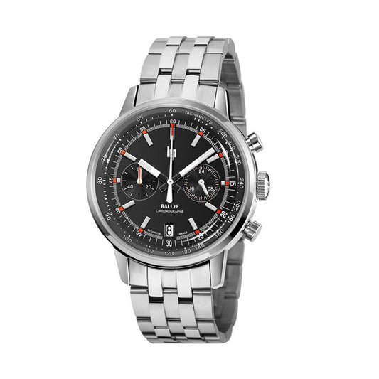 Montre Lip Rallye Meca-Quartz Chronographe 41 mm - Bijouterie Cordier