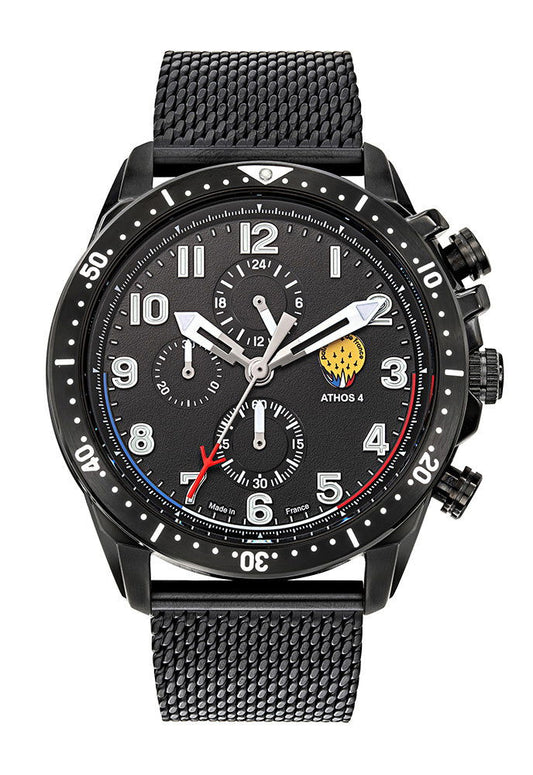 Montre  Patrouille de France Athos4 Chronographe  A4-100C-668135 - Bijouterie Cordier