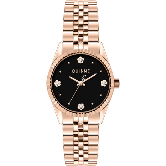 Montre Oui&Me Homme Acier Rose