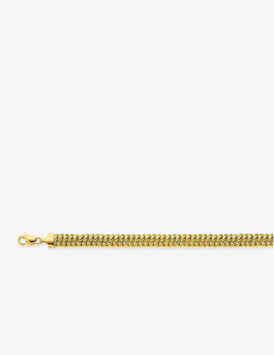 Bracelet maille Américaine 7 mm Or Jaune 750‰ 18K | Bijouterie Cordier