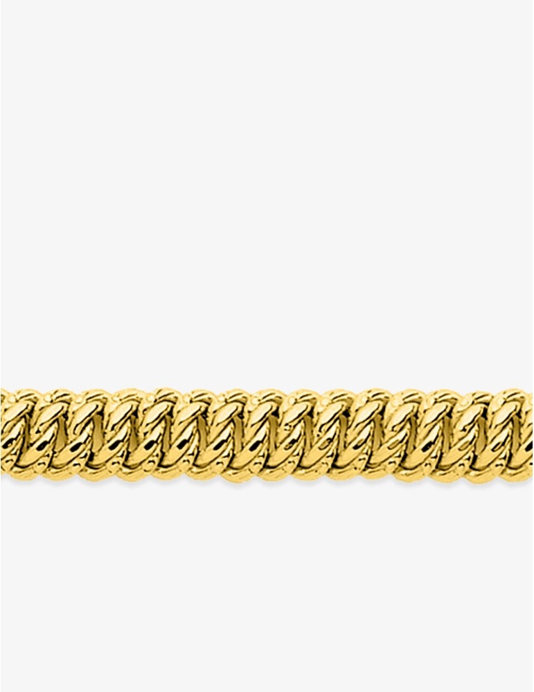 Bracelet maille Américaine 7 mm Or Jaune 750‰ 18K | Bijouterie Cordier