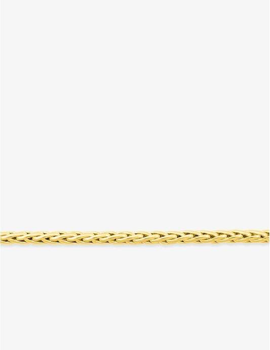 Bracelet Maille Palmier Ronde Or 375/1000 9K 18 cm – Maille 4 mm | Bijouterie Cordier